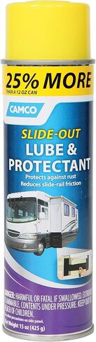 تشحيم Camco Slide Out - للأجزاء المعدنية والبكرات ومفصلات الأبواب وأجزاء الفرامل - للمركبات الترفيهية والقوارب والسيارات والمزيد - 15 أونصة (41105) in Kuwait