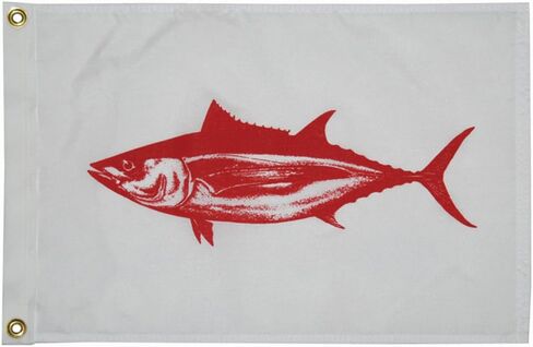 Taylor Made Products, Fisherman's Catch Flag, Fish Pennant, Nylon, 12 inch x 18 inch in Kuwait