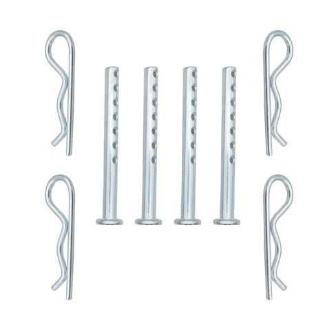 مجموعة من 4 دبوس Clevis بمشبك R - 472795 014973472795 -1/4X 2-1/2 بوصة in Kuwait