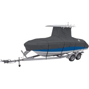 Classic Accessories StormPro Heavy-Duty T-Top Boat Cover, Fits Boats 17 ft - 19 ft Long x 102 in Wide in Kuwait