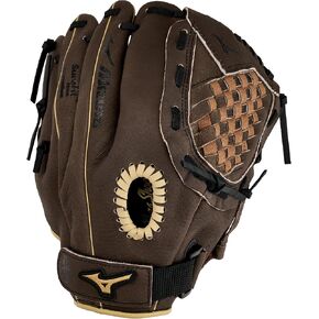 Mizuno GPP1100Y3 Prospect Series PowerClose Baseball Gloves, 11", Left Hand, Brown Tartan Flex Web in Kuwait