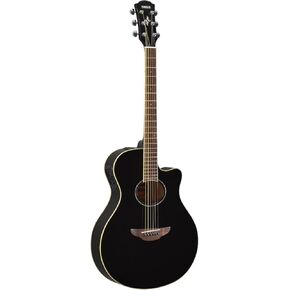 Yamaha 6 String Acoustic-Electric Guitar, Right, Smoky Black Matte (APX600M SMB) in Kuwait