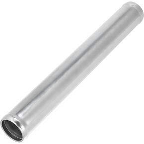 X AUTOHAUX OD 60 مللي متر 2.35 "طول 12" 300 مللي متر سبائك الألومنيوم أنبوب المبرد الأنابيب مستقيم مدخل هواء أنبوب فضي لهجة للسيارة in Kuwait