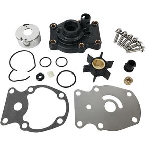 393630 Water Pump Impeller Repair Kit Replacement for Johnson Evinrude OMC Outboards 20 25 30 35 HP Boat Motor Engine Parts Sierra 18-3382 0393509 0393630 in Kuwait