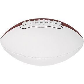 Baden Mini 8.5-Inch Size Autograph Football with 2 Brown and 2 White Panels in Kuwait