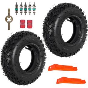 2 set of 200x50 (8"x2") Dirt Scooter Knobby Tire & Inner Tube Replacement For Razor Pro RDS Dune Buggy Pneumatic Tyre in Kuwait