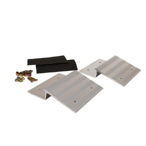 CargoSmart Model 3006, 12" Aluminum Ramp Plate Kit, Create Your Own Ramps to Easily and Safely Load & Unload Your ATVs, Motorcycles, Lawn Equipment, Can Be Used with Trucks, Vans Or Trailers, 2-Pack in Kuwait