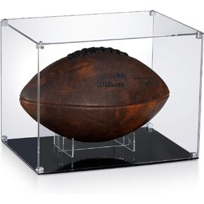 All Clear Acrylic Helmet Display Case, Assembly Box for Helmet Display, High-end Memory Box for Memorabilia (15x12x13") in Kuwait