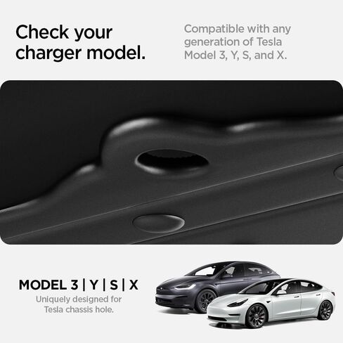 حقيبة تخزين مدمجة من Spigen Lifting Jack Pads (إصدار كربوني) مصممة لطراز Tesla 3/Y/S/X مع فتح/إغلاق مغناطيسي [4 قطع مع حقيبة تخزين] in Kuwait