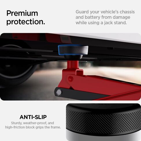 حقيبة تخزين مدمجة من Spigen Lifting Jack Pads (إصدار كربوني) مصممة لطراز Tesla 3/Y/S/X مع فتح/إغلاق مغناطيسي [4 قطع مع حقيبة تخزين] in Kuwait
