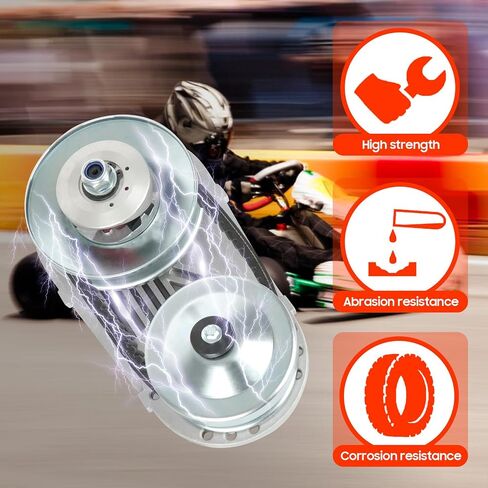 212CC 30 سلسلة محول عزم الدوران الذهاب كارت مجموعة القابض 3/4 "10T #40 41 420 و 12T #35 سلسلة لمحرك Manco Comet TAV2 30-75 219552A 218353A 219456A in Kuwait