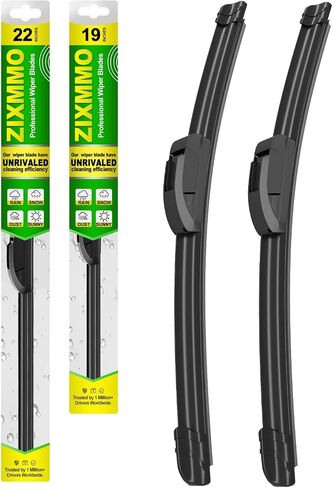 OEM Quality 18in + 18in Premium All-Season Windshield Wiper Blades for Original Equipment Replacement(Set of 2) in Kuwait