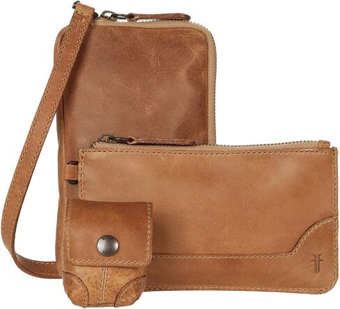Frye womens Melissa 3-in-1 Crossbody Bag, Beige, One Size US in Kuwait