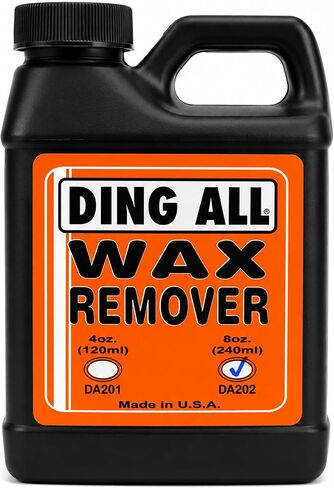 Ding All Scented Liquid Surfboard Wax Remover 8oz. for Effective and Easy Wax Removal in Kuwait