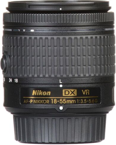 Nikon AF-P DX NIKKOR 18-55mm f/3.5-5.6G VR Lens for Nikon DSLR Cameras in Kuwait