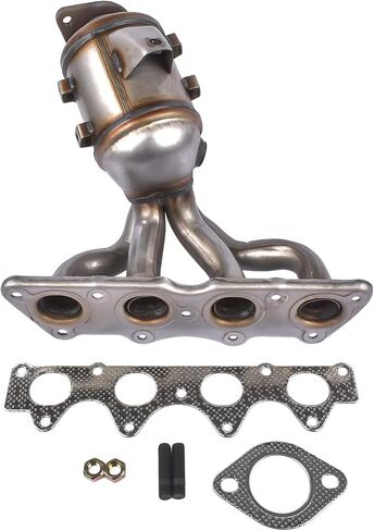 استبدال المحول الحفاز Woosphy Manifold لشركة Hyundai Accent Veloster 2011-2017 Kia Rio 2012-2016 674-891 28510-2BEF1 in Kuwait