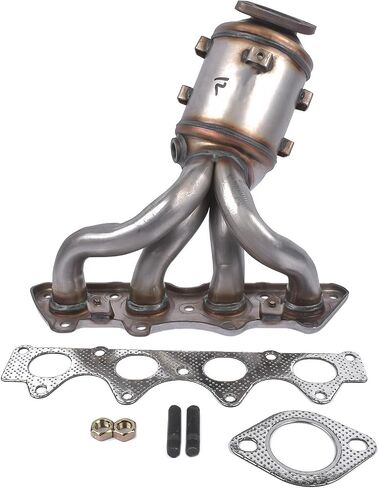 استبدال المحول الحفاز Woosphy Manifold لشركة Hyundai Accent Veloster 2011-2017 Kia Rio 2012-2016 674-891 28510-2BEF1 in Kuwait