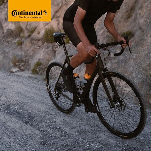أنابيب داخلية للدراجة Continental Cross 28 700 x 32-47c - صمام طويل بريستا 60 مم (زوج)، أسود in Kuwait