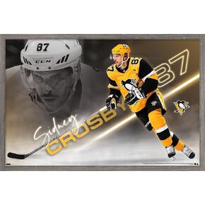 Trends International NHL Pittsburgh Penguins - ملصق حائط Sidney Crosby 21، 22.37 بوصة × 34.00 بوصة، نسخة غير مؤطرة in Kuwait