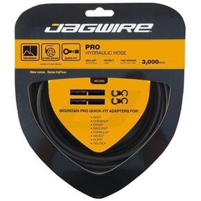 Jagwire - مجموعة خرطوم الفرامل القرصية الهيدروليكية الاحترافية | لدراجات الطرق والحصى ودراجات MTN | يتطلب طقم Jagwire Pro Quick Fit Kit | 3000 ملم | أخضر عضوي in Kuwait