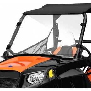 الزجاج الأمامي الكامل UTV المقاوم للخدش من StarknightMT متوافق مع Polaris 2008-2014 RZR 800 S 800/10-14 RZR 4 800/11-13 RZR 900 XP/12-14 RZR 4 900/RZR 570 12-18 in Kuwait