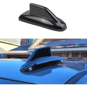 Carbon Fiber Shark Fin Shape Roof Antenna Cover Decor Trim for 2019-2022 Chevy Silverado 1500/GMC Sierra 1500 for 2020-2023 Sierra/Silverado 2500 3500 HD in Kuwait
