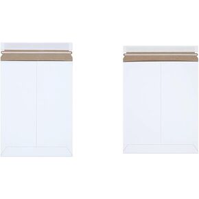BOX USA StayFlat Mailer، 12.75 بوصة طول × 15 بوصة عرض، عبوة من 100 قطعة | ظرف Stayflats يحافظ على الصور والمستندات والأعمال الفنية محمية أثناء البريد والشحن، 12.75 × 15 in Kuwait