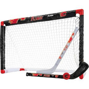 مجموعة الهوكي الصغيرة من Franklin Sports NHL Ottawa Senators - هدف هوكي الركبة الداخلي للأطفال، كرة، + 2 مجموعة عصا هوكي صغيرة - مجموعات هوكي الركبة لفريق NHL للشباب - مسؤول NHL - للأعمار من 3 سنوات فما فوق in Kuwait