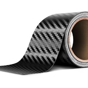 VViViD No-More Chrome Black Vinyl Overlay Wrap Black-Out Strips Roll DIY (High Gloss Black (40ft x 2 Inch Bulk Roll)) in Kuwait