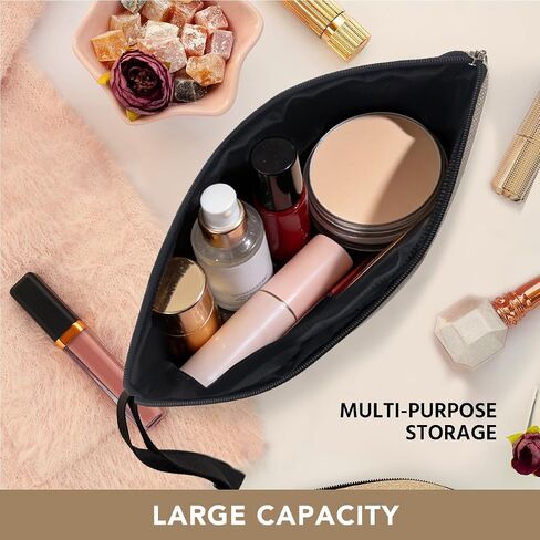 Novelty Weed Gift Green Leaf Makeup Bag Humor Weed Accessories Cosmetic Bag for Women Daughter Friendship Gifts Zipper Pouch Bag Weed Stuff Appreciate Gifts Travel Toiletry Bag for Birthday Christmas in Kuwait