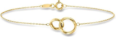 RS Pure by Ross-Simons 14kt Yellow Gold Circle Bracelet. 8 inches in Kuwait