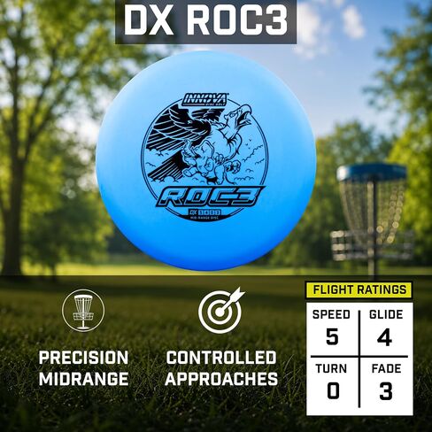 مجموعة Innova Disc Golf Starter - قد تختلف الألوان 160-180 جم - مضرب الجولف القرصي، مشغل الجولف القرصي، متوسط ​​المدى، مجموعة أقراص الجولف المعتمدة من PDGA، مجموعة أقراص الجولف الفريسبي in Kuwait