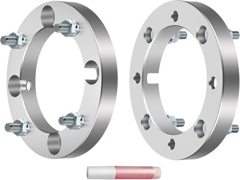 فواصل عجلة SCITOO 2X 4 العروة 1 بوصة 4x156 مم إلى 4x156 مم مع 10x1.25 131 مم تناسب فاصل العجلة rzr 900 15-17 | لفاصل العجلة rzr xp 1000 14-18 in Kuwait