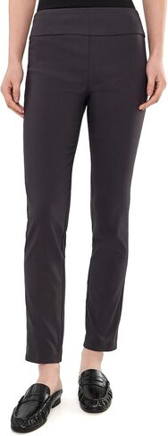 Women's Control Stretch Pull-on Ankle Pants with Back Slit Detail in Kuwait
