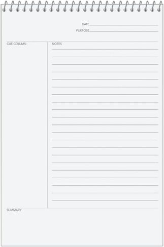 Oxford Innovative Steno Project Ruled Notebook (TOPS), 90222, White in Kuwait