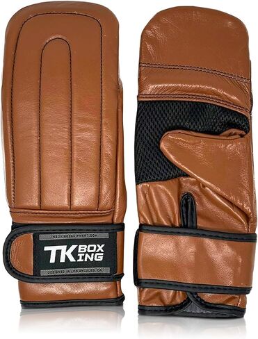 قفازات TK Boxing Gladiator Bag Mitt، مثالية لتقوية اليد والملاكمة والكيك بوكسينغ وفنون القتال المختلطة للرجال والنساء in Kuwait
