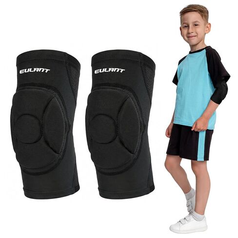 EULANT Kids Knee Pads for Basketball Soccer, Breathable & Lightweight Compression Knee Pad Guards, Boys Girls Knee Sleeves Sports Gear for Baseball Football Volleyball Wrestling Cycling Dance S in Kuwait