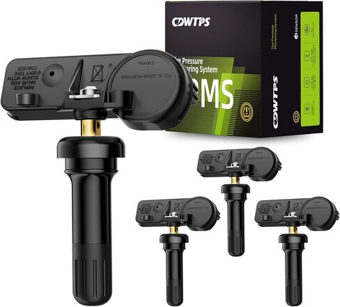 مستشعر CDWTPS TPMS، نظام مراقبة ضغط الإطارات 315 ميجا هرتز، 4 عبوات لفورد | لينكولن | يستبدل ميركوري # 9L3Z1A189A DE8T1A180AA in Kuwait