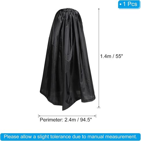 PATIKIL Portable Dressing Room, 1.4M Length Instant Dressing Cover Up Changing Tent Privacy Shelter for Beach Boating Camping Competition, Black in Kuwait