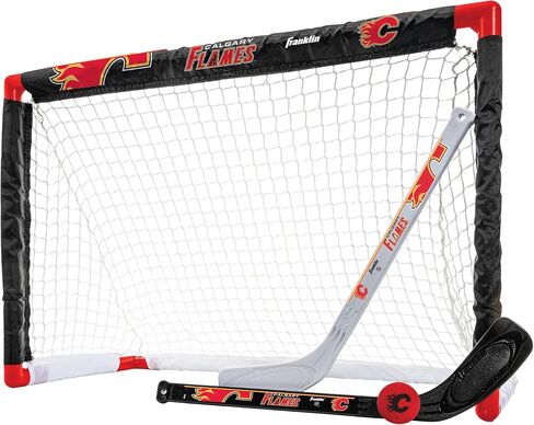 مجموعة الهوكي الصغيرة من Franklin Sports NHL Ottawa Senators - هدف هوكي الركبة الداخلي للأطفال، كرة، + 2 مجموعة عصا هوكي صغيرة - مجموعات هوكي الركبة لفريق NHL للشباب - مسؤول NHL - للأعمار من 3 سنوات فما فوق in Kuwait