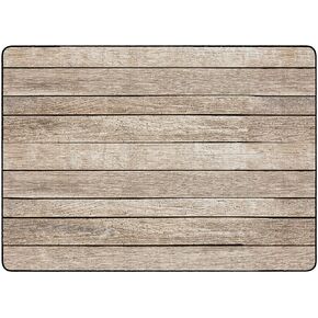 Flagship Carpets Hardwood Faux Wood Rug for Classroom, Home Décor Learning Area Rug, Kids Room Carpet, Playroom Mat, 6' x 8'4", Rectangle