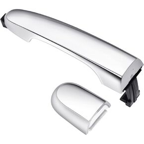 BINWUHI Chrome Exterior Rear Left Driver Side Door Handle Replacement for Kia Sorento 2011 2012 2013 2014 2015 Replace OE# 826512P010 836522P010
