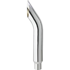 6" Bull Horn Chrome Exhaust Stack,5"OD Reduced Bottom,60" Length