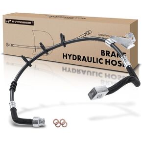 A-Premium Front Passenger Brake Hydraulic Hose Compatible with Select Ford Models - E-150 E150 2004-2006, E-150 E150 Club Wagon 2004-2005 - Replace# 6C2Z2078AA