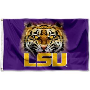 Louisiana State LSU Tigers Tiger Eyes Flag