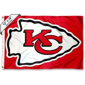 Kansas City Chiefs Boat and Golf Cart Flag