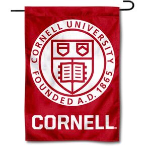 Cornell Big Red Insignia Garden Flag