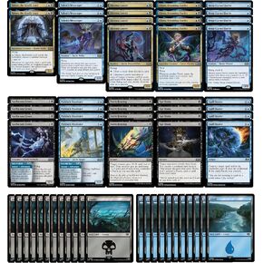 Elite Dimir Faerie Deck - Blue Black - Modern Legal - Custom Built - Magic The Gathering - MTG - 60 Card!