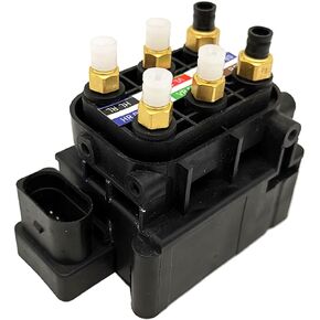 Air Suspension Control Valve Block Air Supply for 2011-2018 A6 A7 A8 Quattro S6 S7 S8 RS7 Mulsanne Replaces 4H0616013A