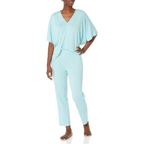 Natori Women's Shangri La Caftan Pj الطول 24-26 بوصة/درزة داخلية 28 بوصة